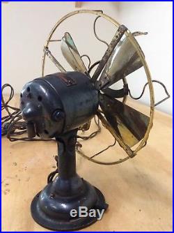 Westinghouse All Brass 8 Antique Electric Fan