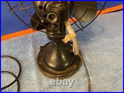 Westinghouse Antique 12 Black 2 Speed Fan OSCILLATING NOT WORKING