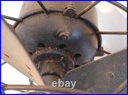 Westinghouse Black 12 inch 3 speed 1934 Oscillating Fan 1H-922242