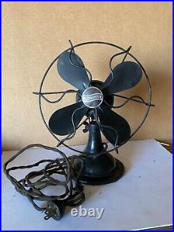 Westinghouse Whirlwind Fan Authentic Vintage Orig Condition Works 10.5 x 8.75