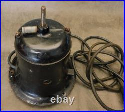 Wm. Boekel & Co. General Electric 3 Speed Vertical Shaft ANTIQUE Motor