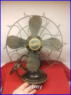 Working Antique Westinghouse Desk Fan Model 517733B Vtg Beautiful