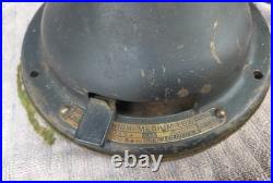 Working Vintage GE Brass Blade Fan Oscillating Type AOU S-Guard 1920s As-Found