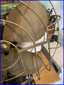 Working Vtg Hunter Zephair 16 Electric Oscillating 3 Speed Fan C. 265 Type C-16