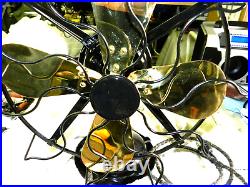 World War I 1917 Westinghouse Electric Fan 4 Brass Blades BEAUTIFUL
