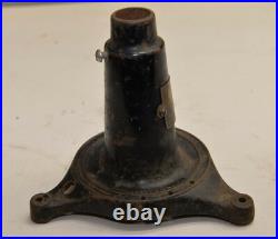 Wow antique Robbins & Myers The Standard AC Oscillator Lollipop fan base & badge