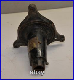 Wow antique Robbins & Myers The Standard AC Oscillator Lollipop fan base & badge