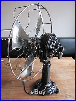 XL Antique Frech Electric fan ventilator ventilateur original paint Alternatif